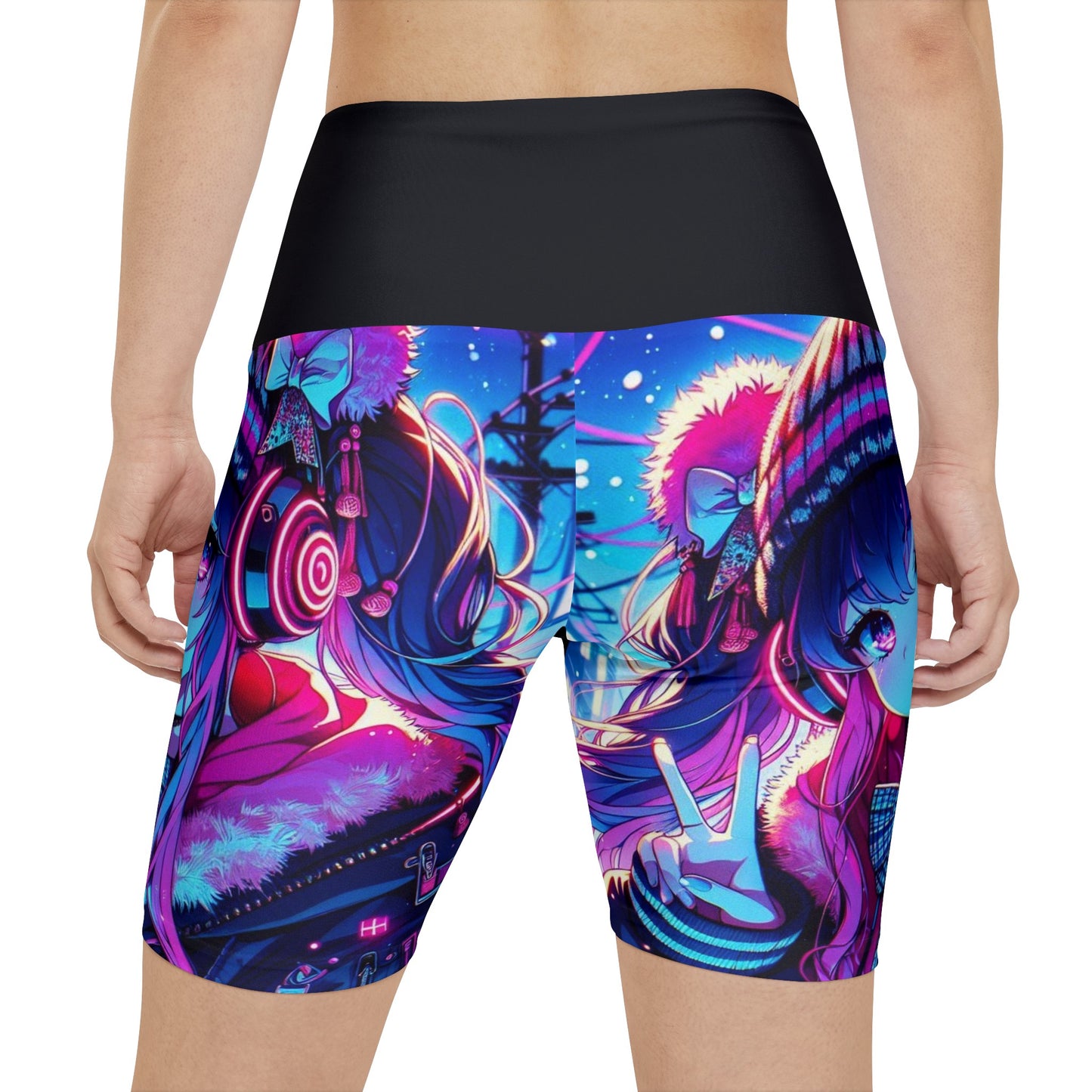 Women's Workout Shorts (AOP)