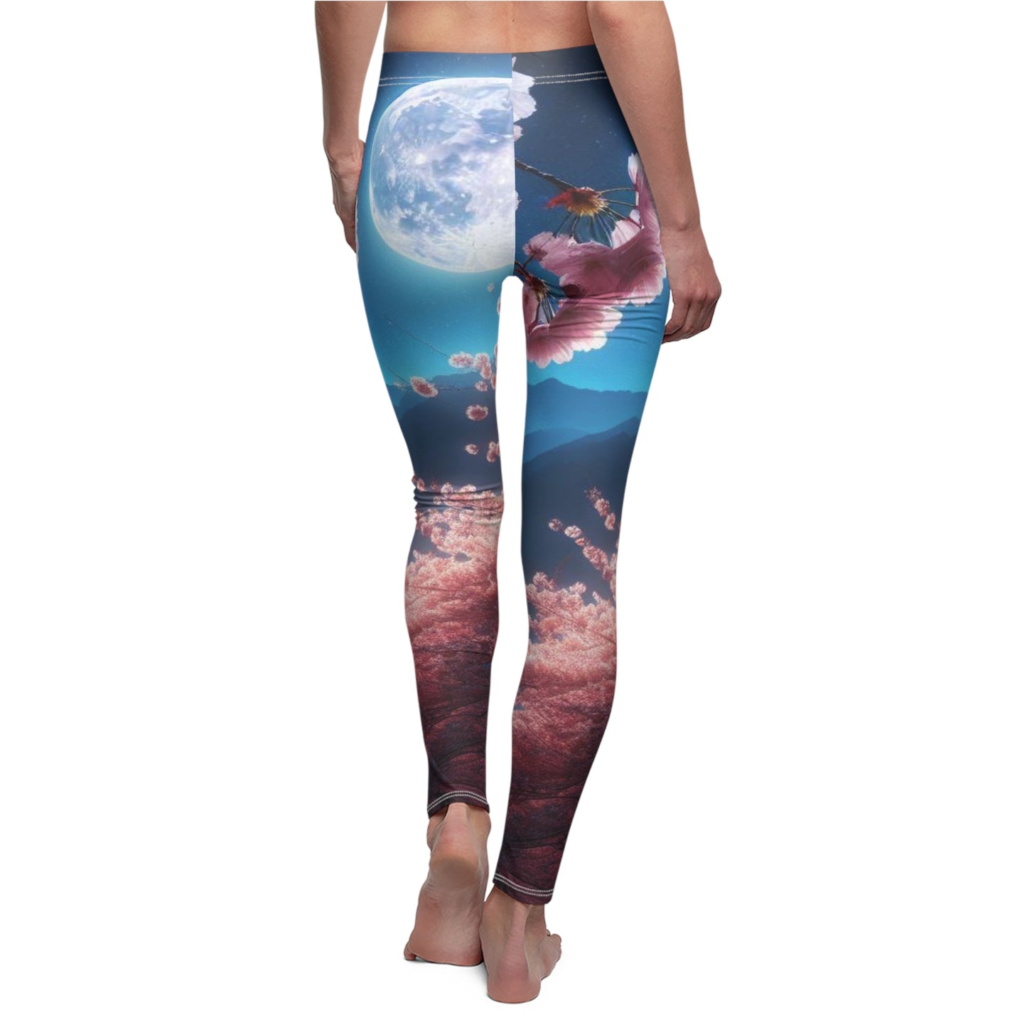 Women's Cut & Sew Casual Leggings (AOP)