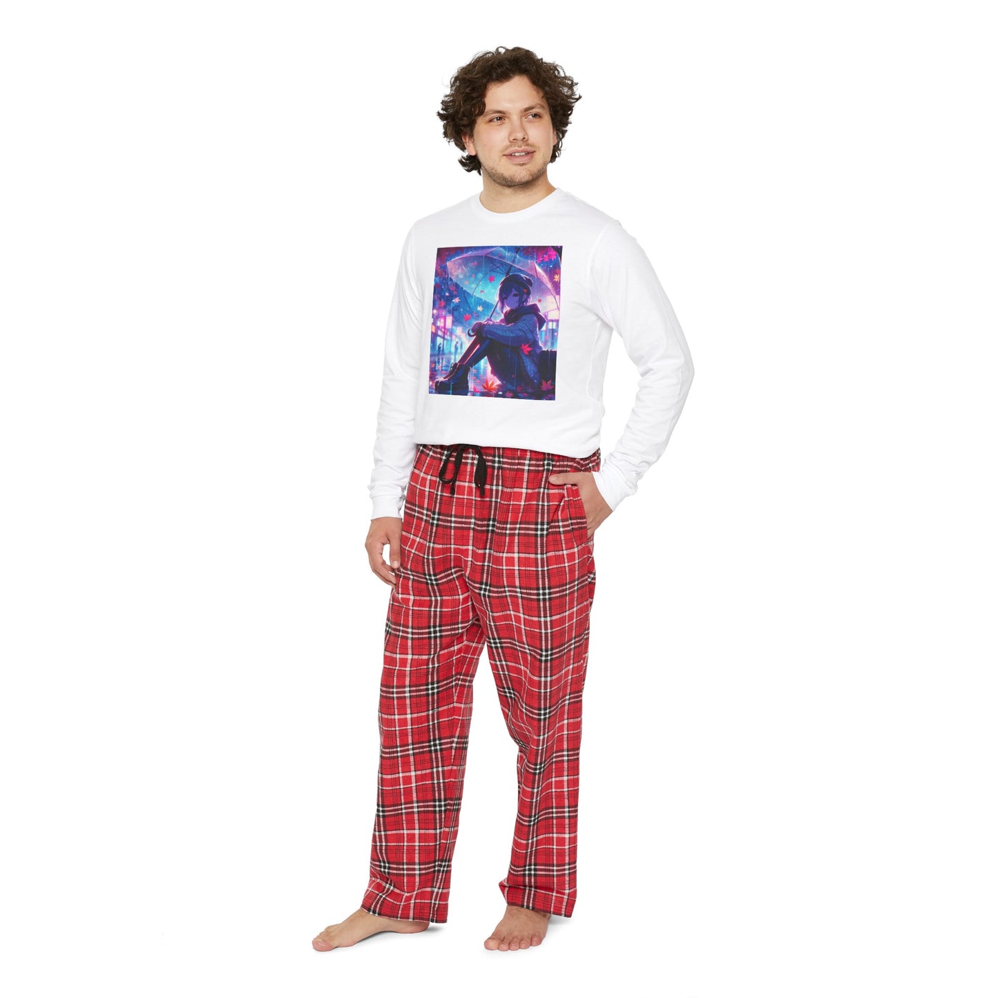 Men's Long Sleeve Pajama Set