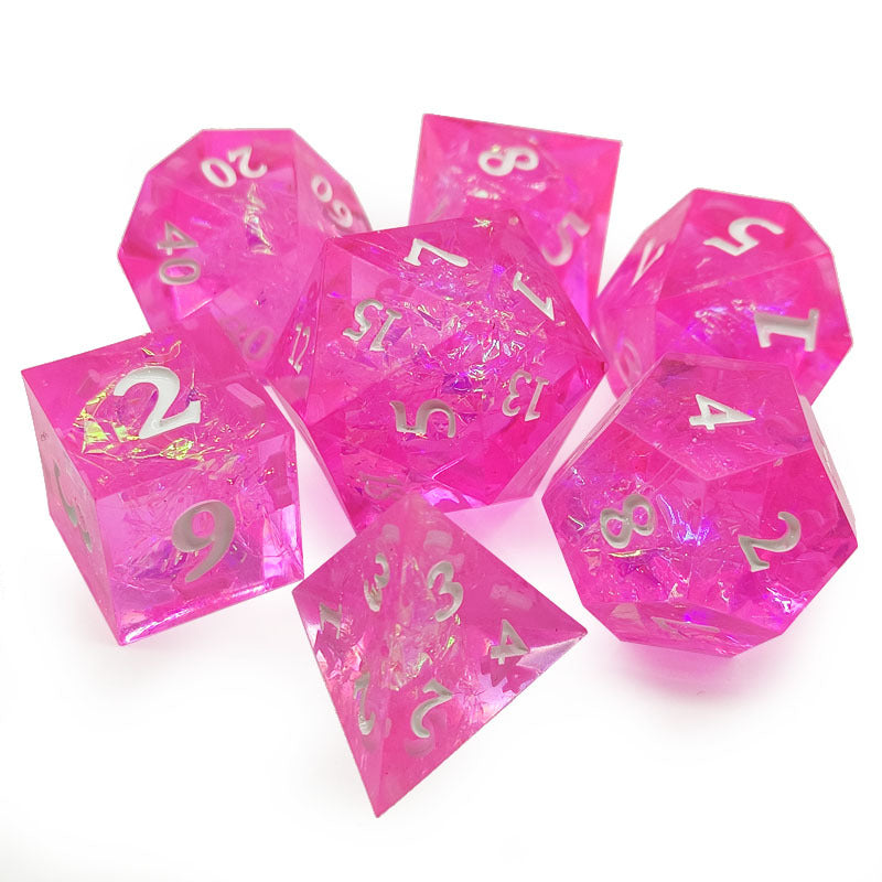 Polyhedron Board Game Resin Dice Set