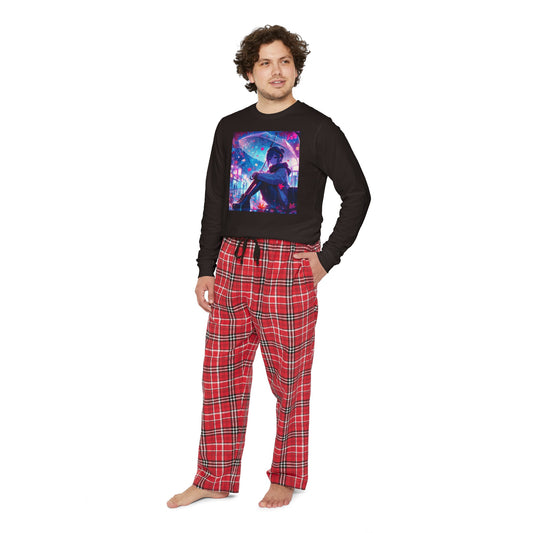 Men's Long Sleeve Pajama Set