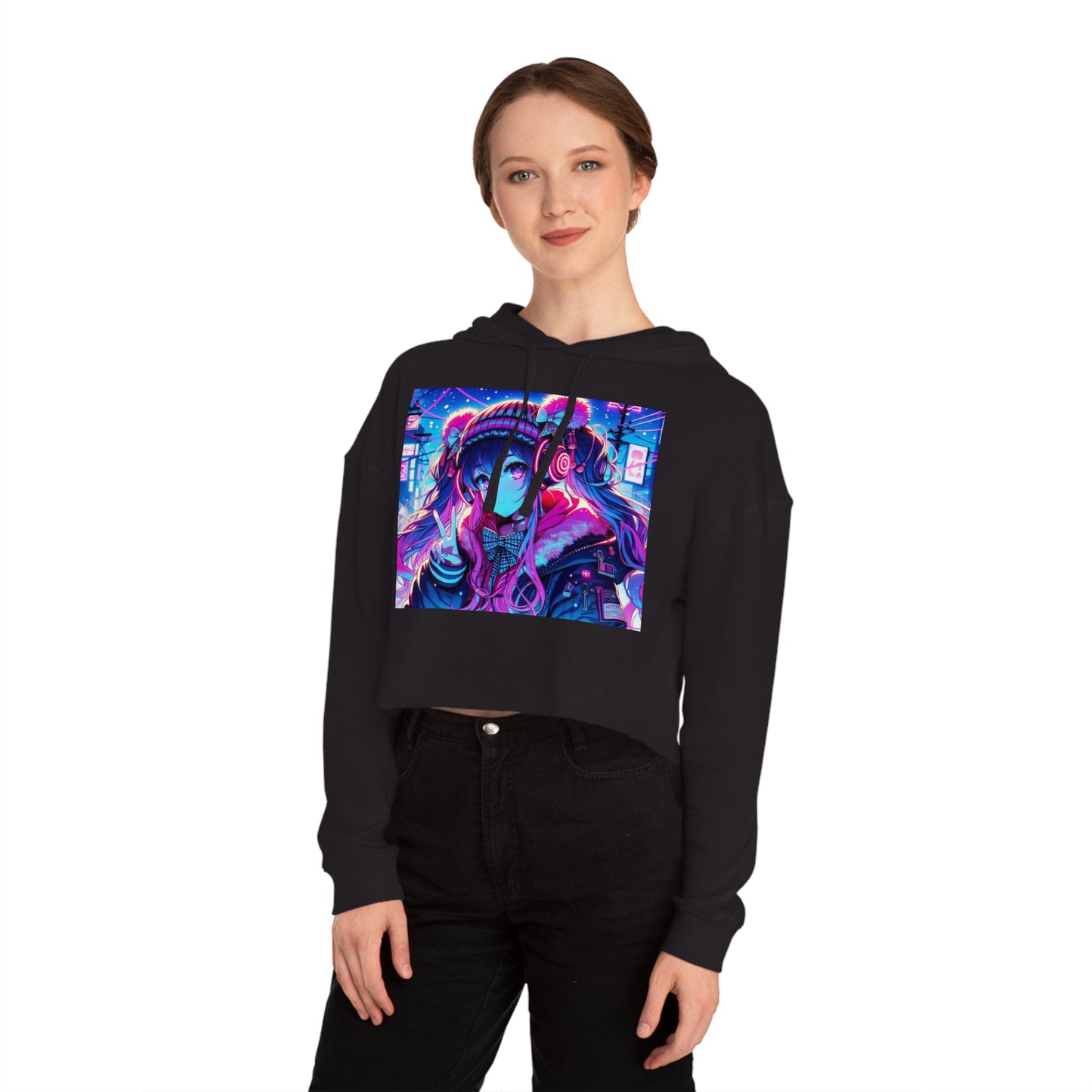 Women’s Cropped Hooded Sweatshirt