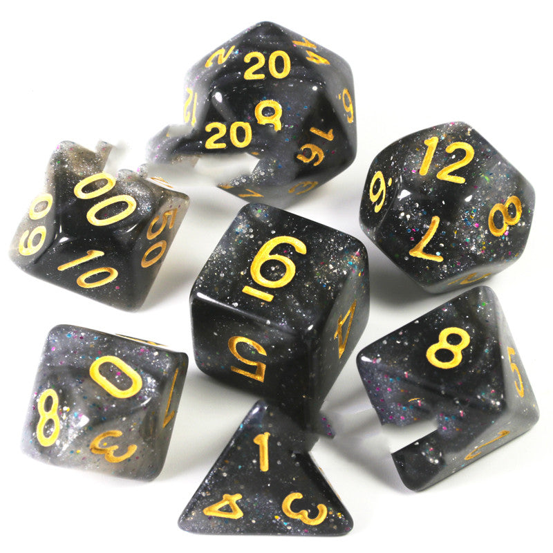 New Faced Dice 7 Dragons Set Board Game