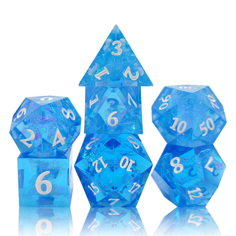 Polyhedron Board Game Resin Dice Set