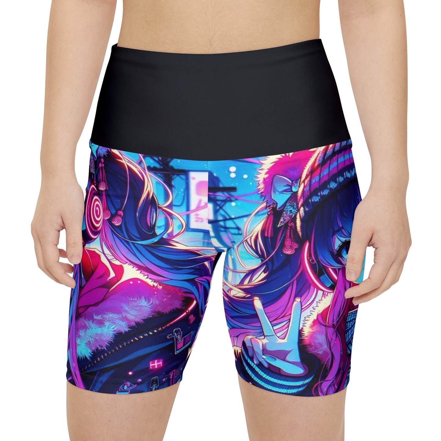 Women's Workout Shorts (AOP)