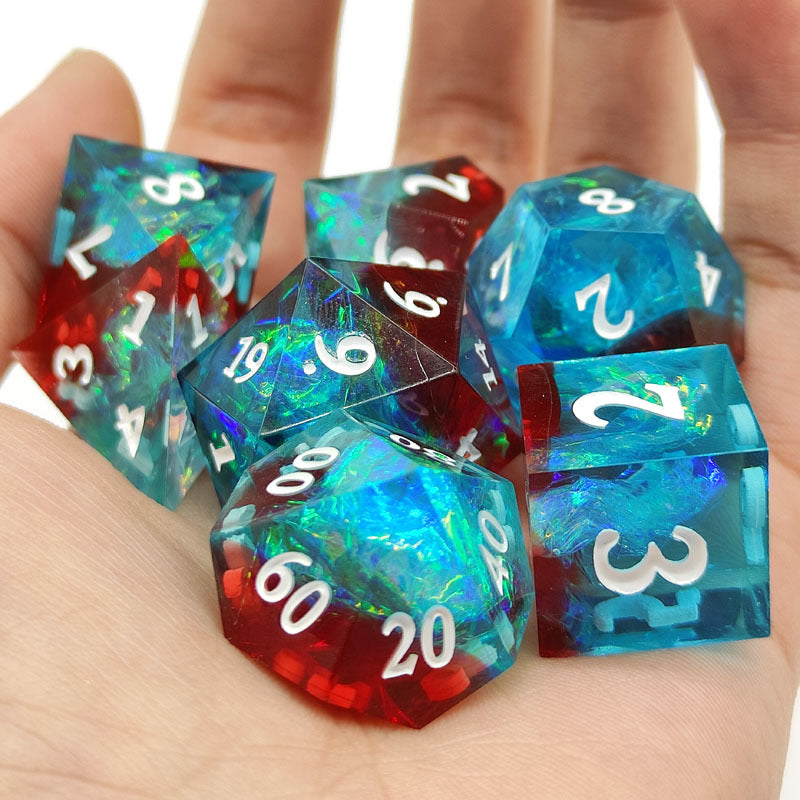 Polyhedron Board Game Resin Dice Set