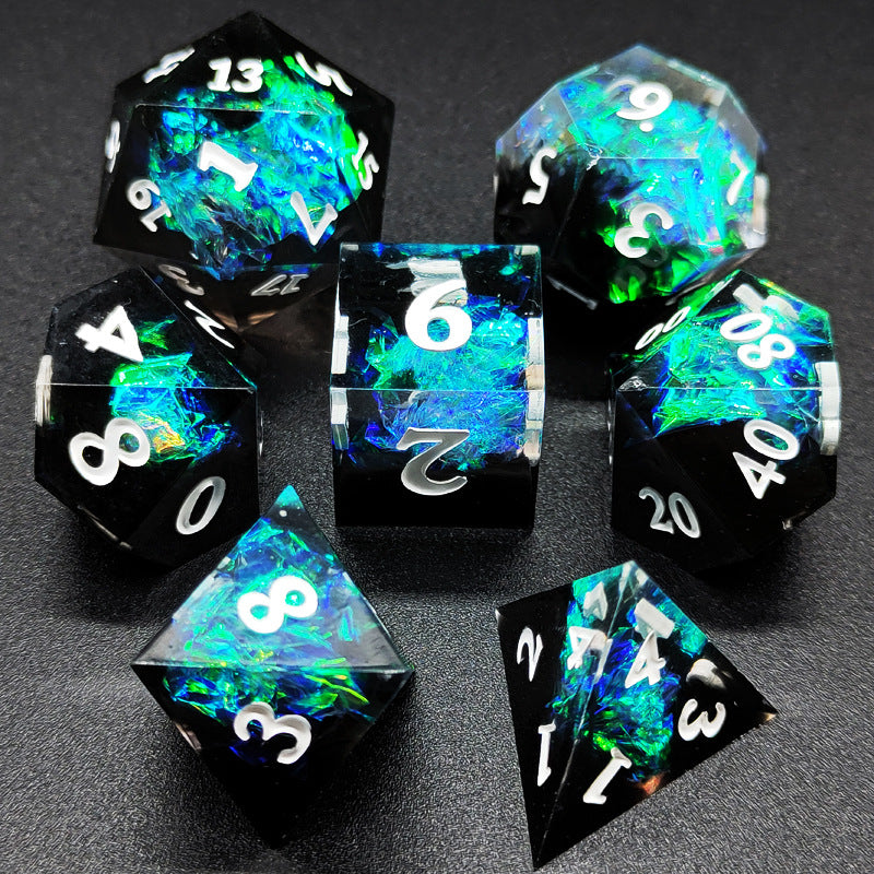 Polyhedron Board Game Resin Dice Set